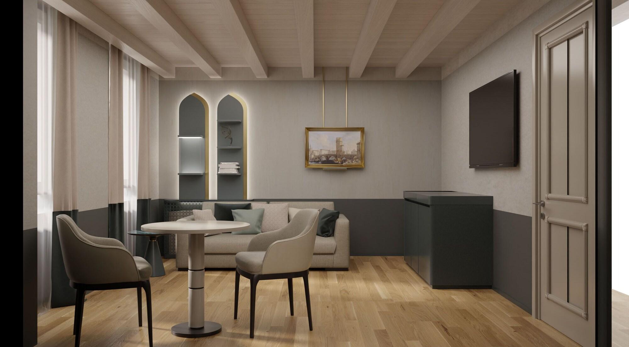 Relais Balcone Di Giulietta Hotel Верона Екстериор снимка 3D interior visualization