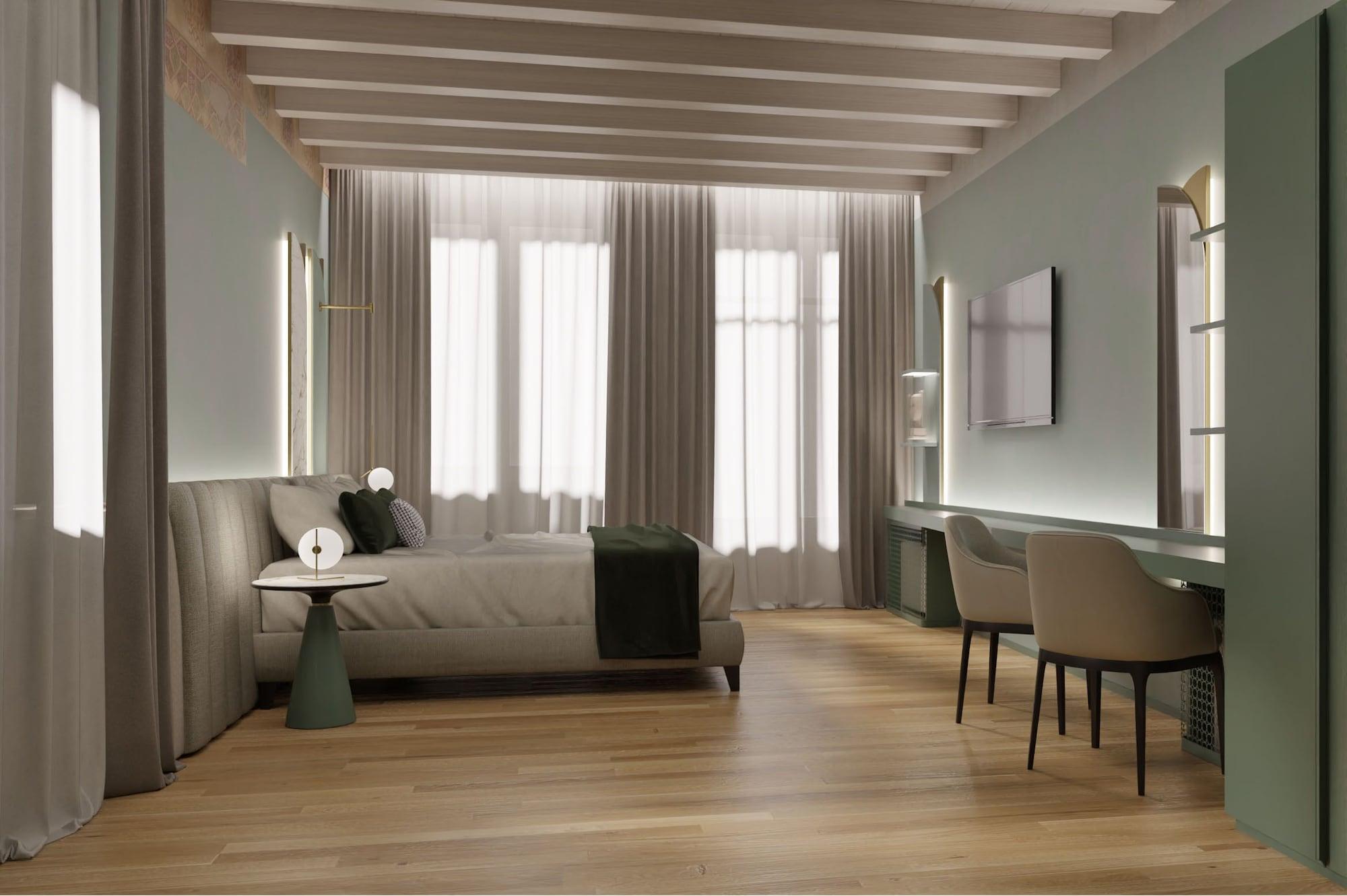 Relais Balcone Di Giulietta Hotel Верона Екстериор снимка 3D rendering of a bedroom