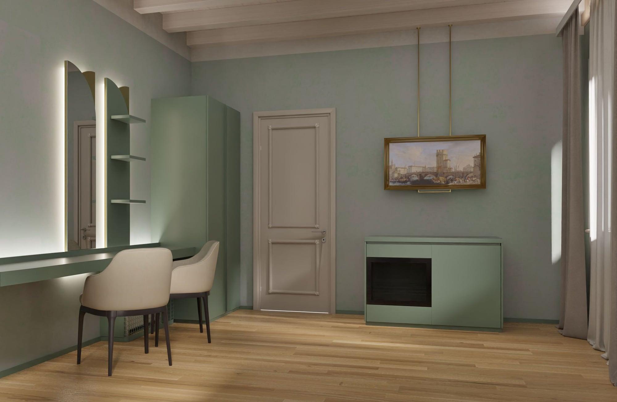 Relais Balcone Di Giulietta Hotel Верона Екстериор снимка 3D rendering of a room