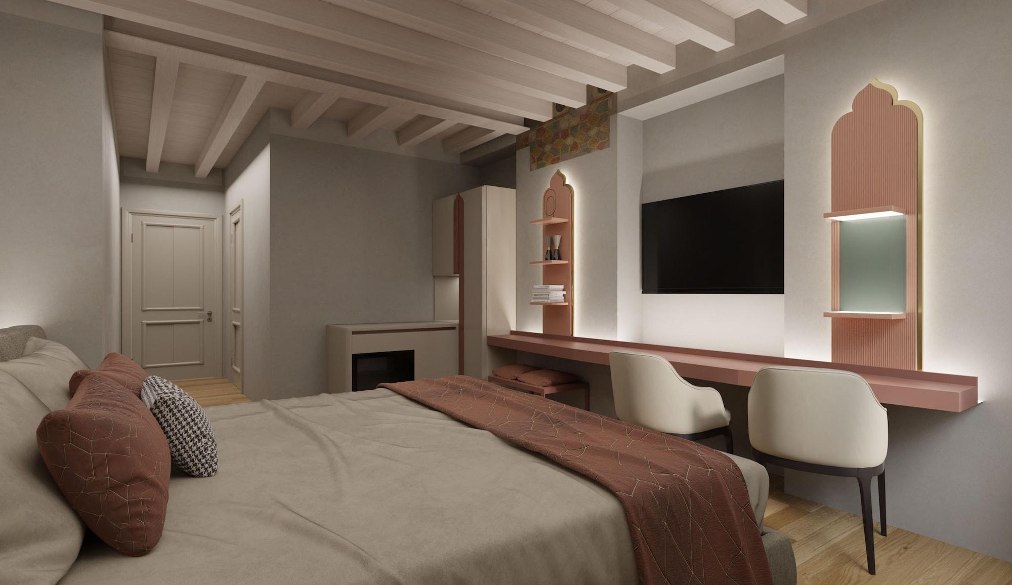 Relais Balcone Di Giulietta Hotel Верона Екстериор снимка 3D rendering of a bedroom