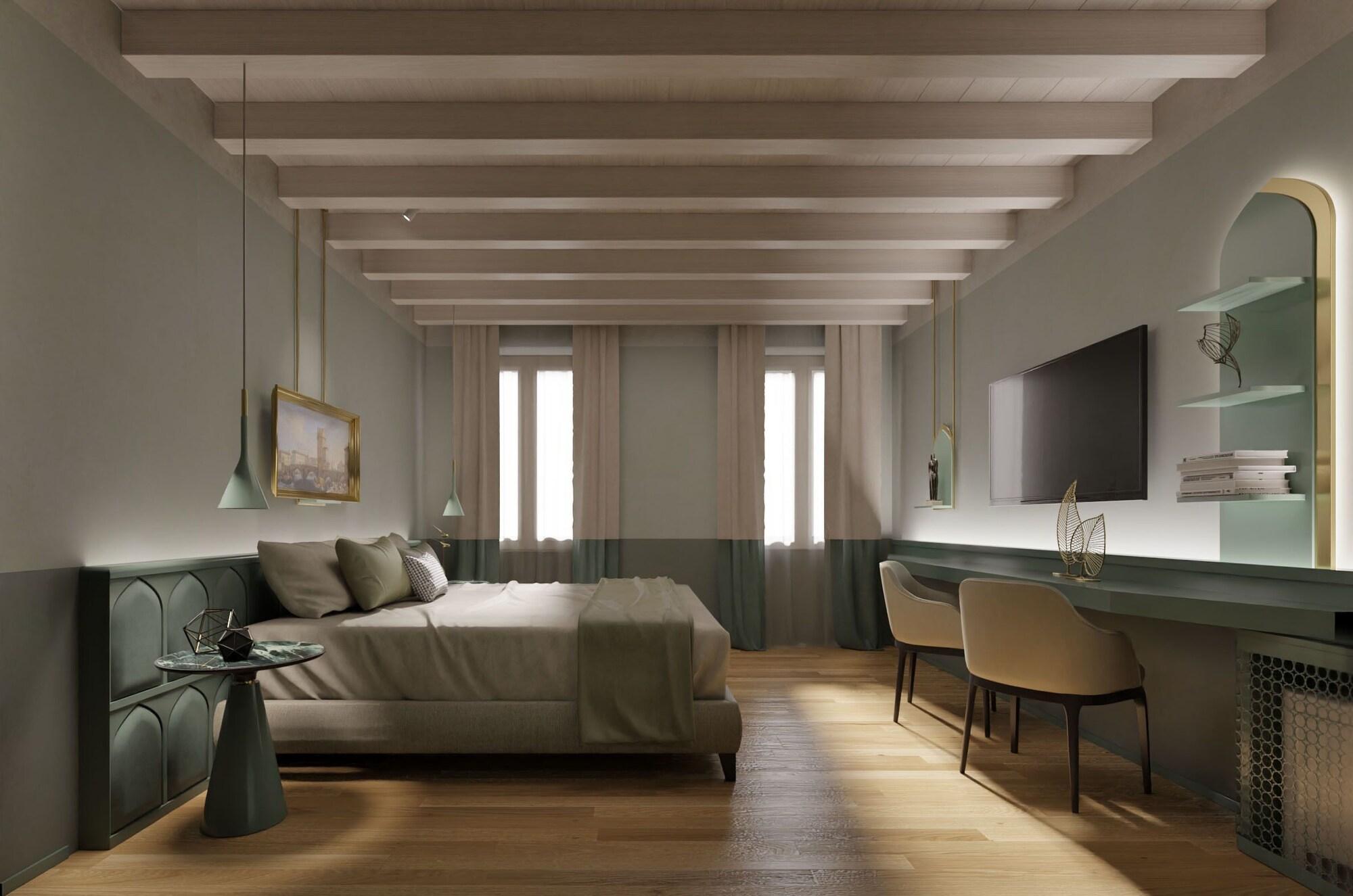 Relais Balcone Di Giulietta Hotel Верона Екстериор снимка 3D rendering of a bedroom